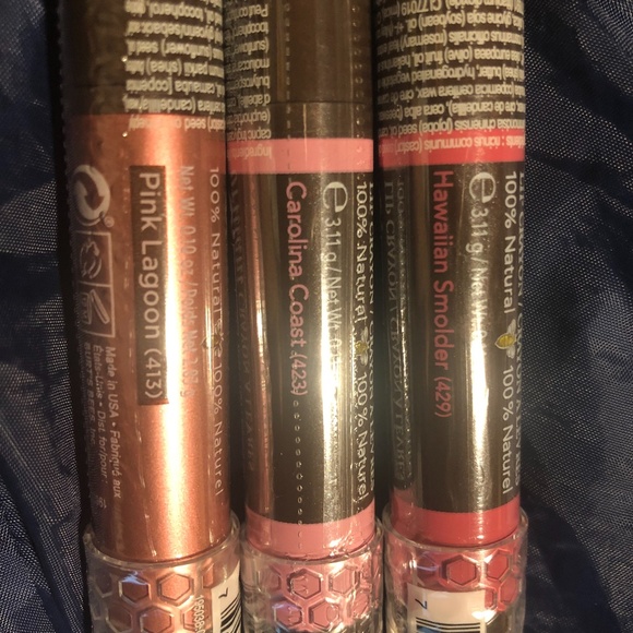 NEW All 12 Burts Bees Lip Crayons with Chrome Carrying Case - Picture 5 of 15